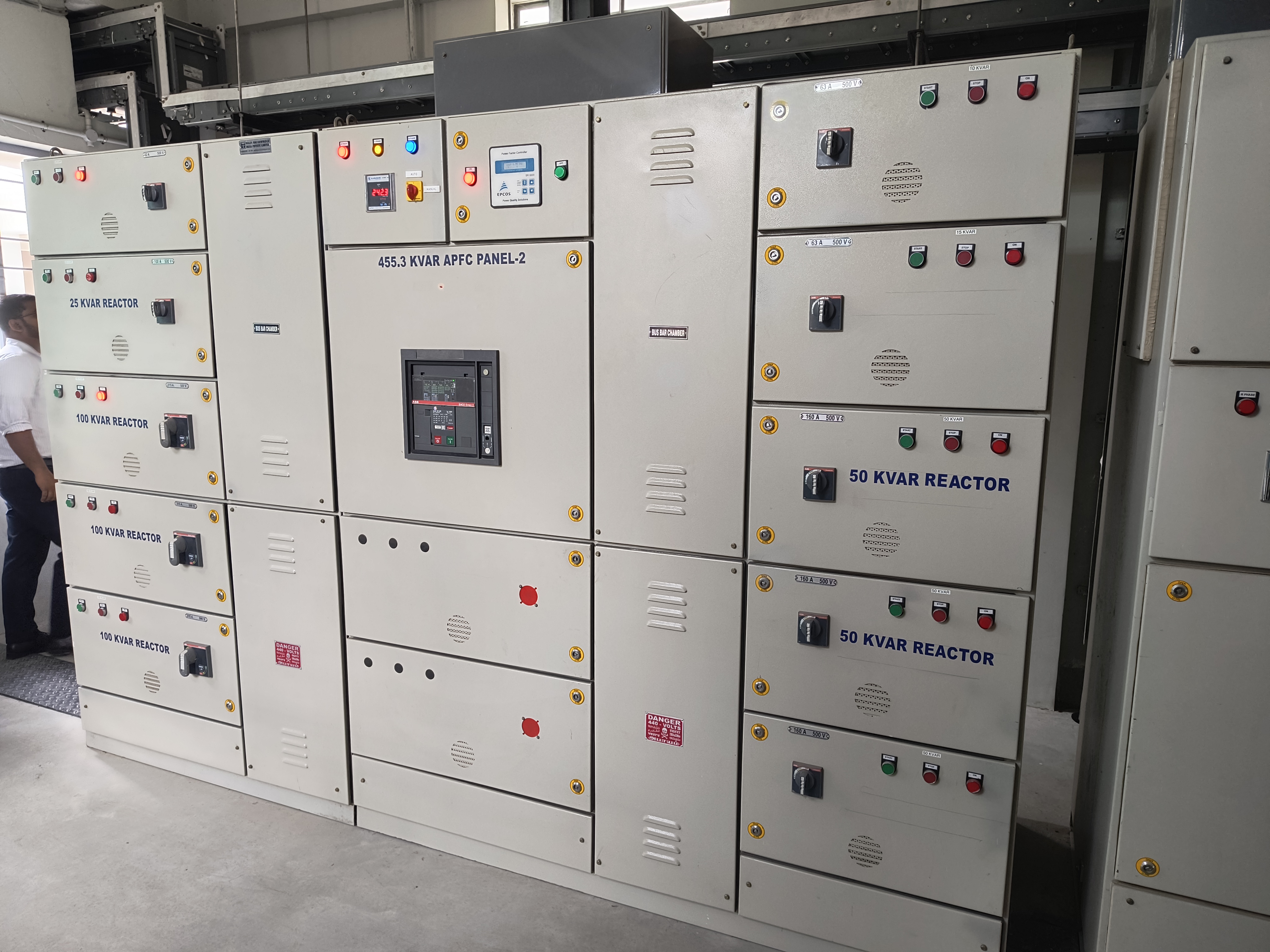 APFC and Harmonic Reactor Panels