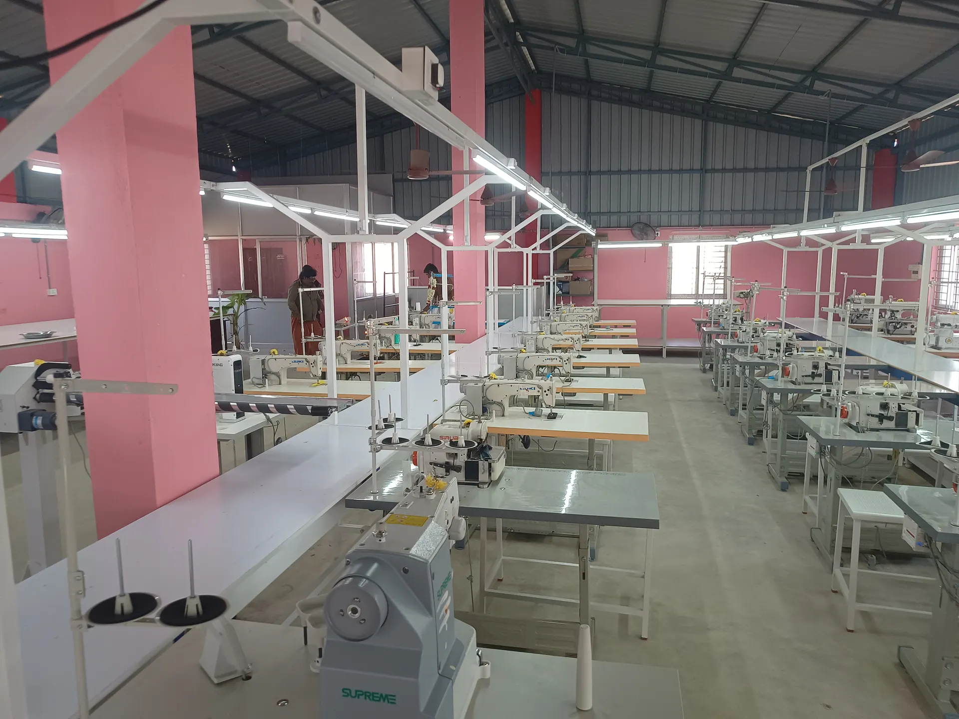 Line Production Table — view 3