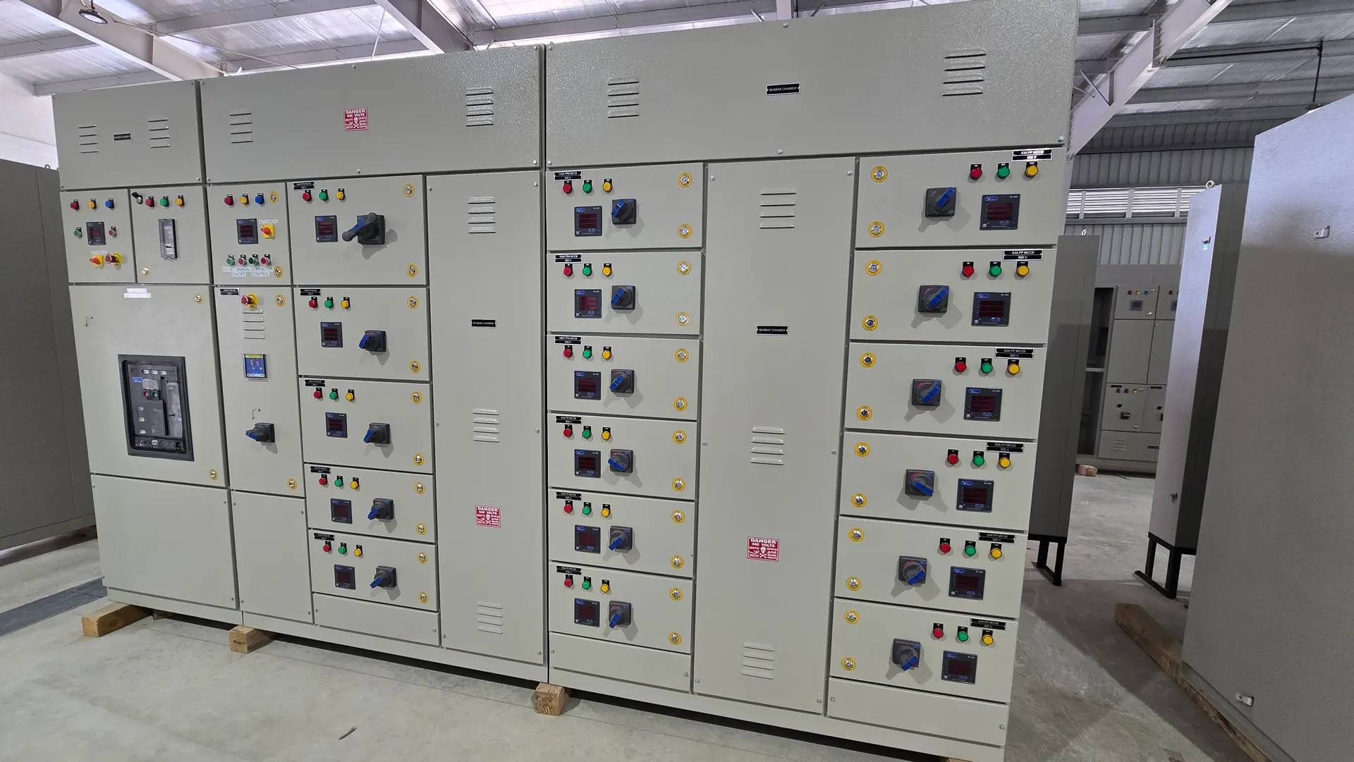 PCC and MCC Power Control Panels